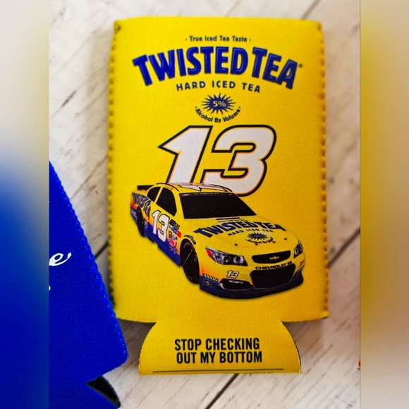 LOT of 4 Drink Koozies Nascar 13 Fireball Salt life & Rob Jon Surf Shop Bottle - Picture 3 of 5